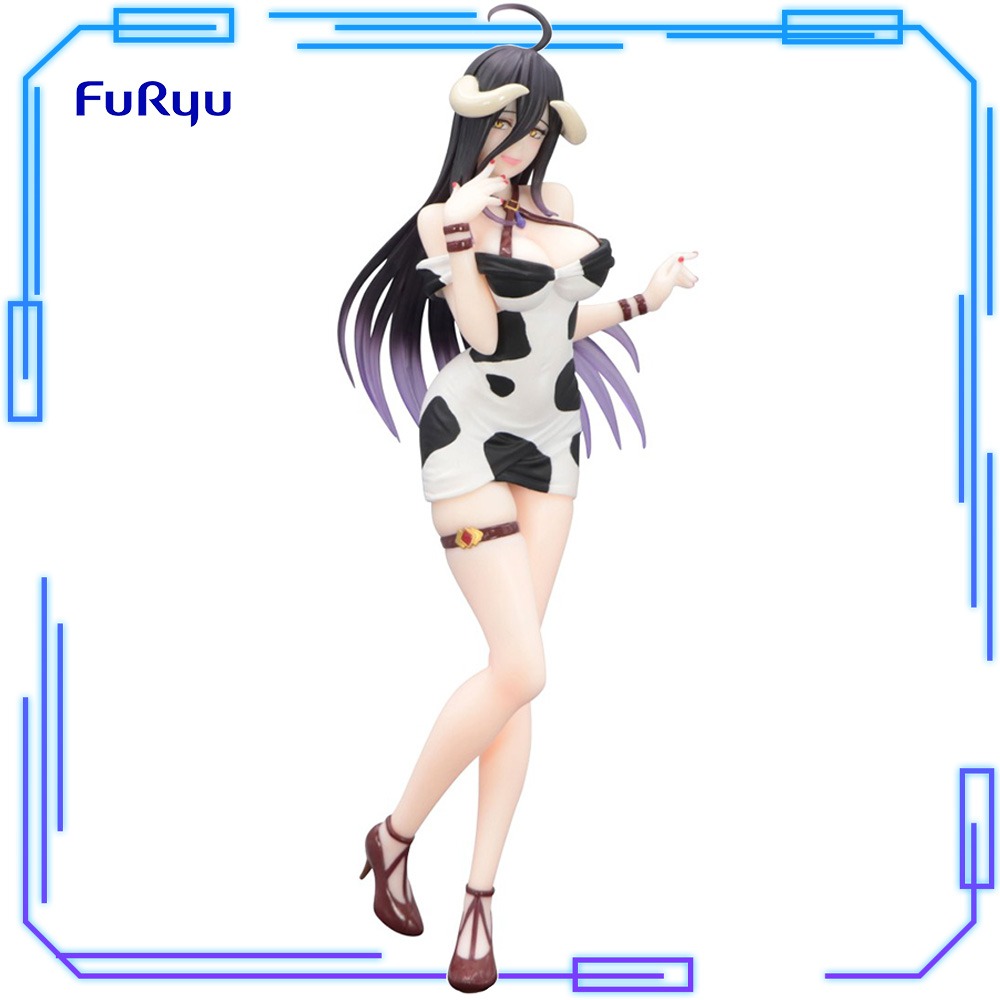Anime Cosplay Albedo - متوفر في المخزون فستان FuRyu الأصلي