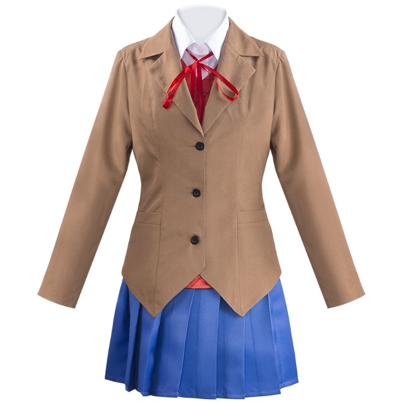 Anime Cosplay Kostüm - سبيل دوكي دوكي الأدب نادي مونيكا
