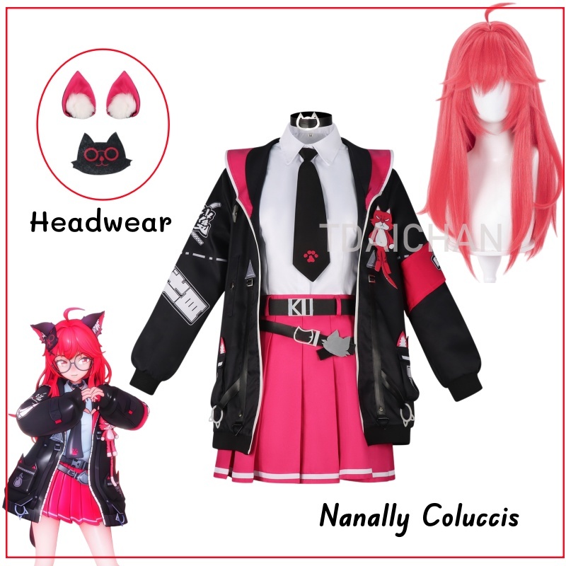 Anime Cosplay Cat - زي تنكري كامل لشخصية نانالي كولوتشيس