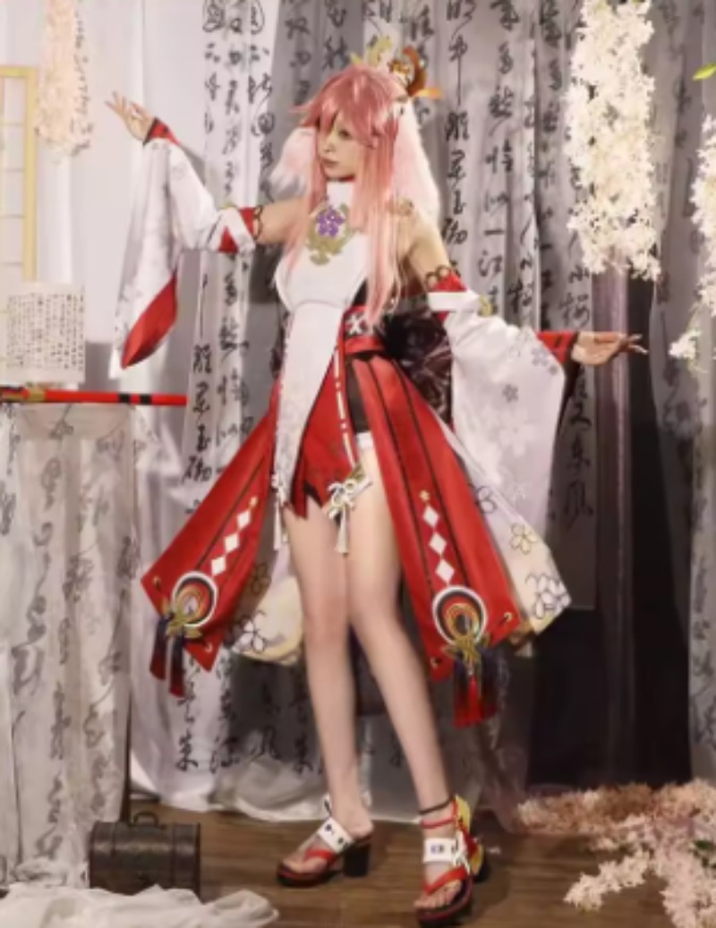 جينشين إمباكت ياي ميكو كوسبلاي - مراجعة Anime Cosplay Kostüm وسعره