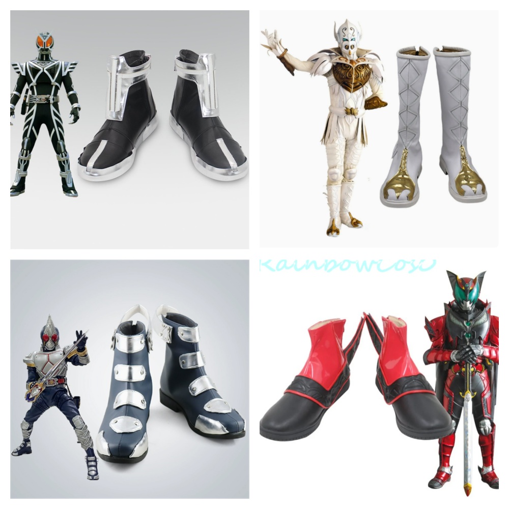 أحذية تنكرية لشخصيات كيفا فايز - مراجعة Anime Cosplay Kamen Rider وسعره