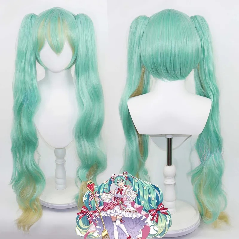 باروكة شعر صناعي مقاومة للحرار - مراجعة Anime Cosplay Miku وسعره