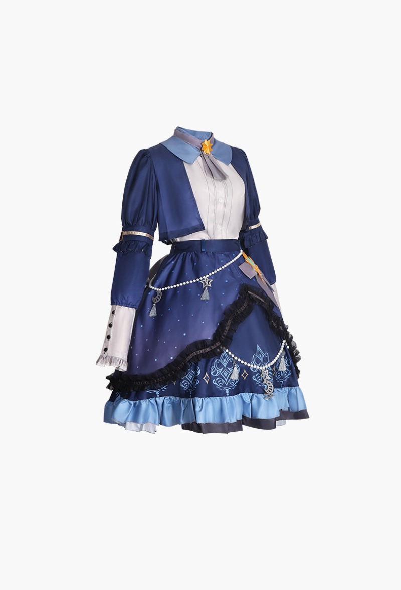 2025 PJSK نجوم فستان ملون ل Ak - مراجعة Anime Cosplay Girl Costume وسعره
