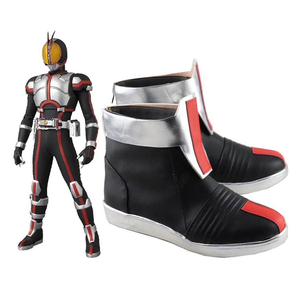 أحذية كاحل كوسبلاي هالوين كامي - مراجعة Anime Cosplay Kamen Rider وسعره