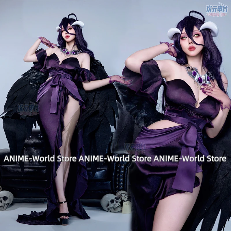 أزياء أنيمي أفرلورد الموسم 4 أ - مراجعة Anime Cosplay Albedo وسعره
