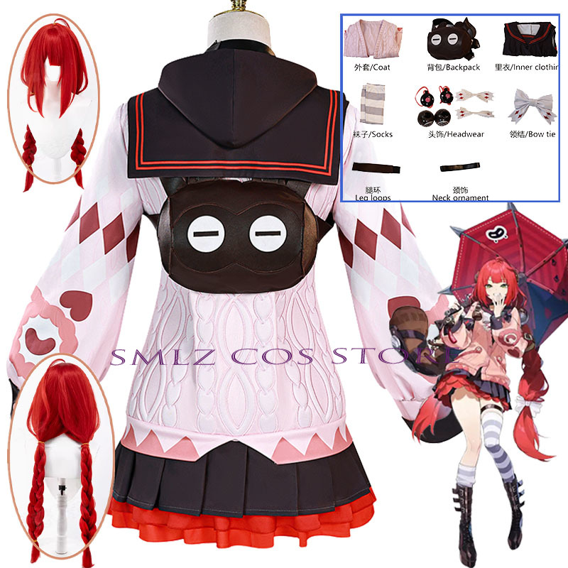 زي تنكري Smlz Ukinami Yuzuha م - مراجعة Anime Cosplay Girl Costume وسعره
