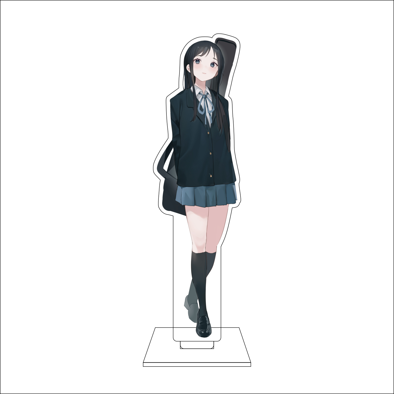 16 سم أنيمي K-ON! لوحة عرض أكر - مراجعة Anime Cosplay And Costumes وسعره