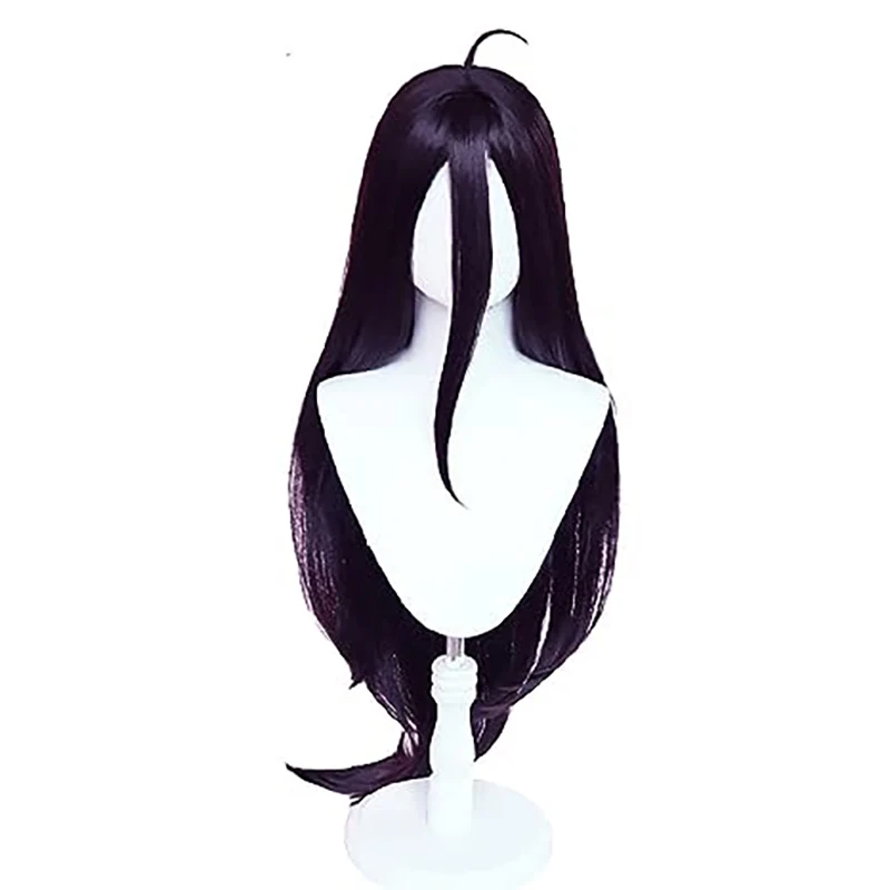 شعر مستعار طويل مستقيم باللون  - مراجعة Anime Cosplay Albedo وسعره