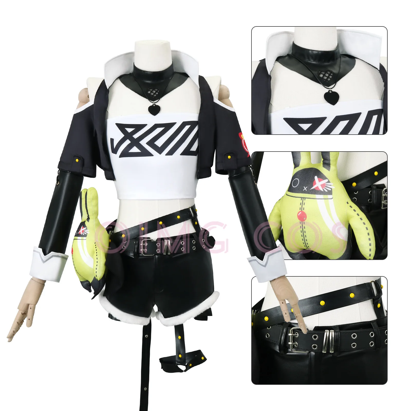 زي تنكري نيكول ديمارا زينلس زو - مراجعة Anime Cosplay Girl Costume وسعره