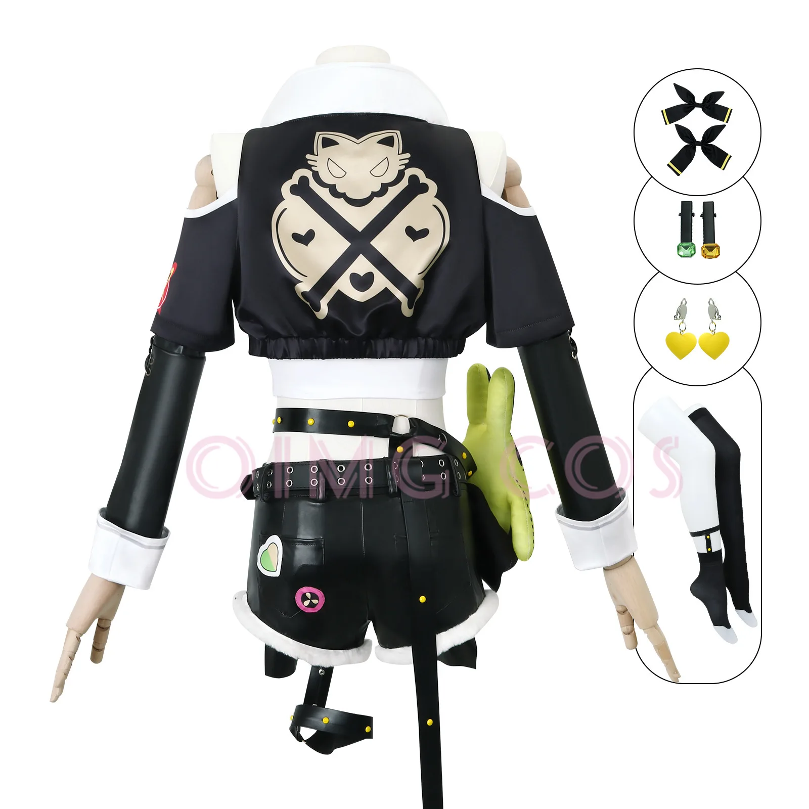 زي تنكري نيكول ديمارا زينلس زو - مراجعة Anime Cosplay Girl Costume وسعره