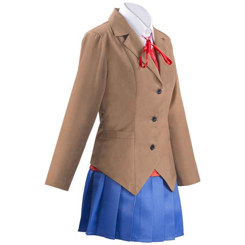 سبيل دوكي دوكي الأدب نادي موني - مراجعة Anime Cosplay Kostüm وسعره