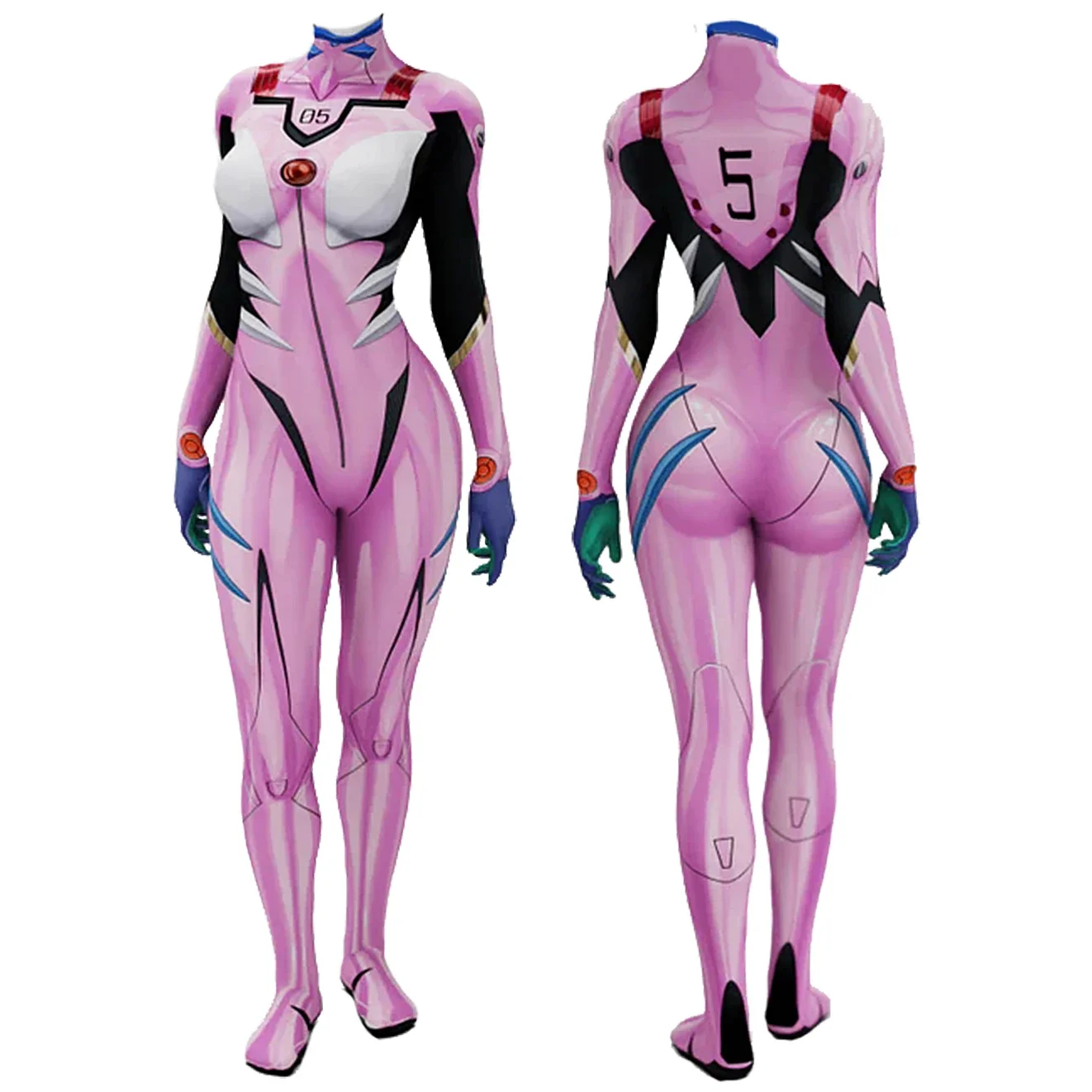 أزياء أنيمي إيفا 05 ماكينامي ا - مراجعة Anime Cosplay For Girls وسعره