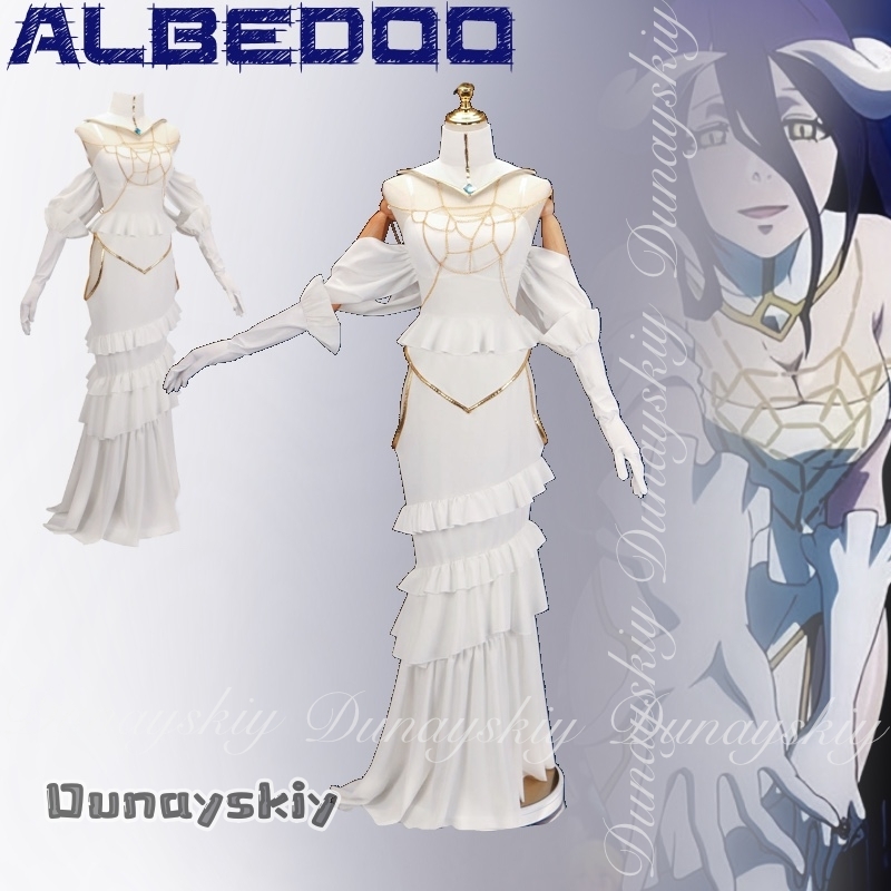 {Dunayskiy States} أزياء أنيمي - مراجعة Anime Cosplay Albedo وسعره