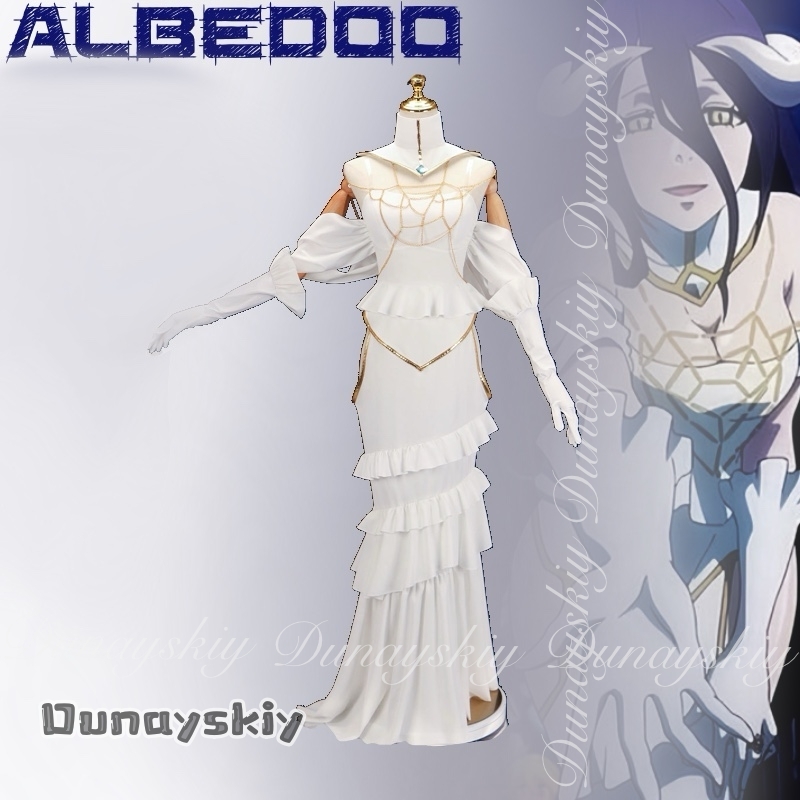 {Dunayskiy States} أزياء أنيمي - مراجعة Anime Cosplay Albedo وسعره