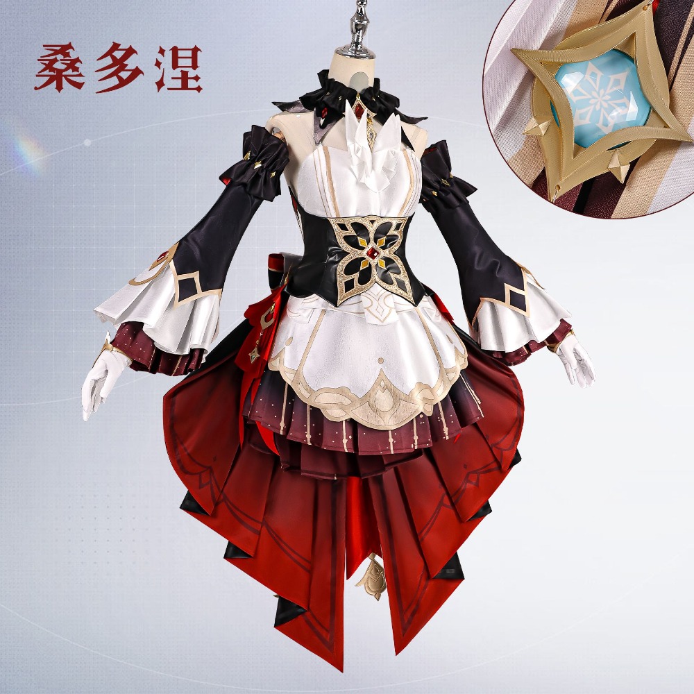 زي تنكري كامل لشخصية ساندروني  - مراجعة Anime Cosplay Series وسعره