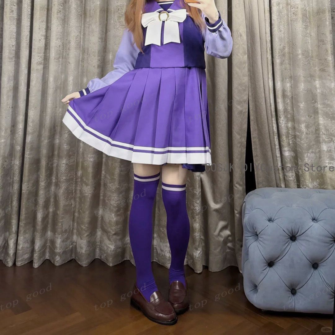 جوارب طويلة فوق الركبة مطبوعة  - مراجعة Anime Cosplay For Girls وسعره