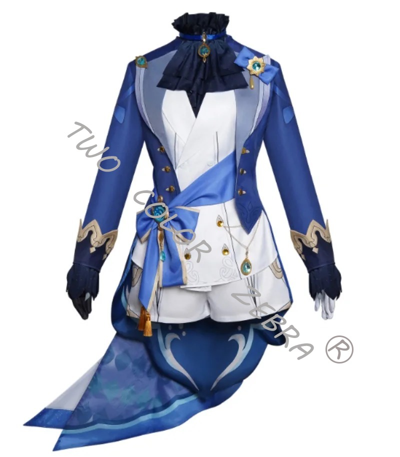 أزياء Furina De Fontaine التأث - مراجعة Anime Cosplay Kostüm وسعره