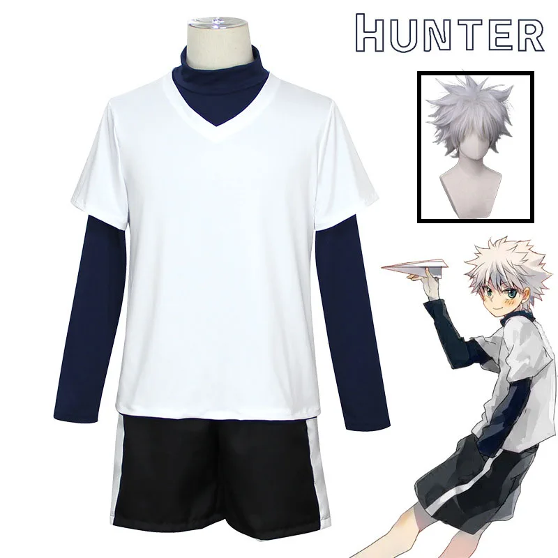 زي تنكري كوليا زولديك من هنتر  - مراجعة Cosplay Anime Killua Zoldyck وسعره